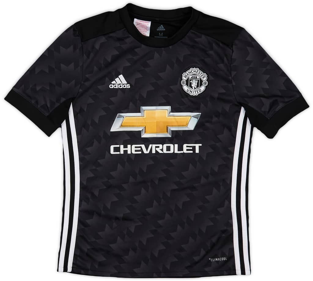 2017-18 Manchester United Away Shirt - 9/10 - (M.Boys)