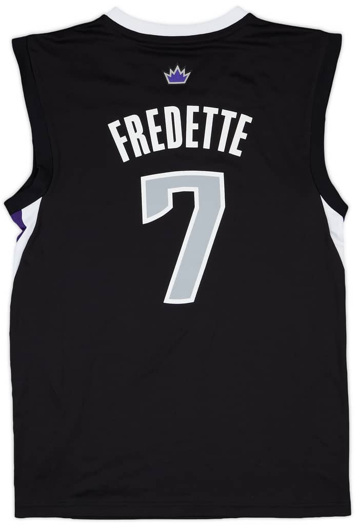 2011-14 Sacramento Kings Fredette #7 adidas Alternate Jersey - 9/10 - (S)