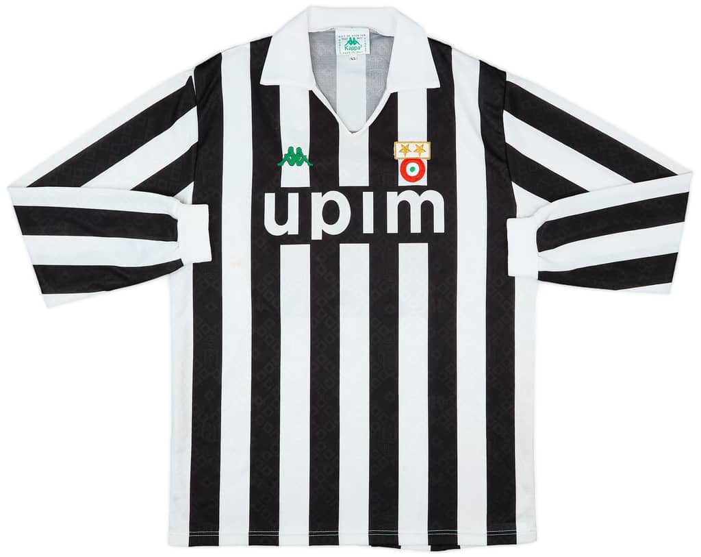 1991-92 Juventus Home L/S Shirt #10 - 10/10 - (XL)