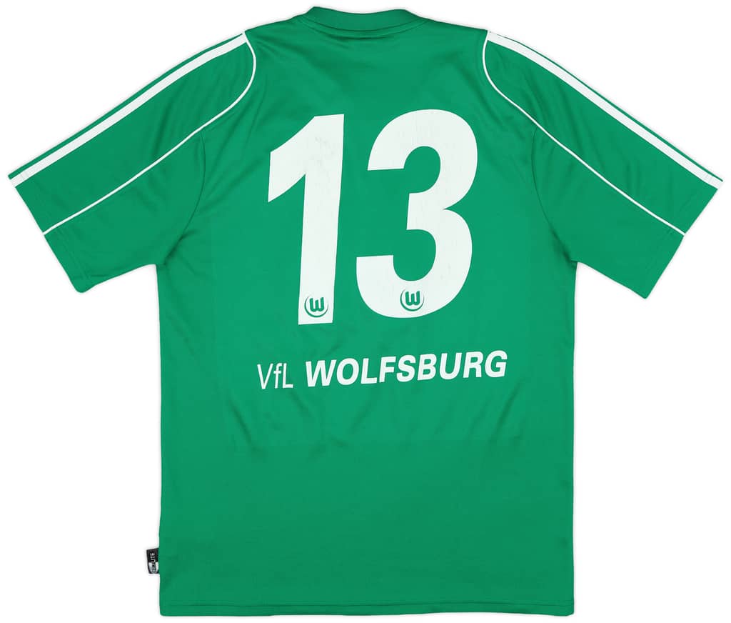 2009-10 Wolfsburg adidas Training Shirt #13 - 7/10 - (S)
