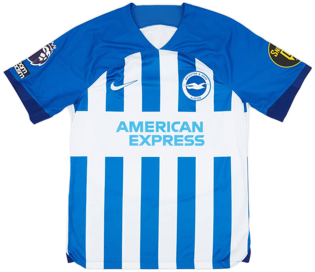 2023-24 Brighton Match Issue Home Shirt Buonanotte #40