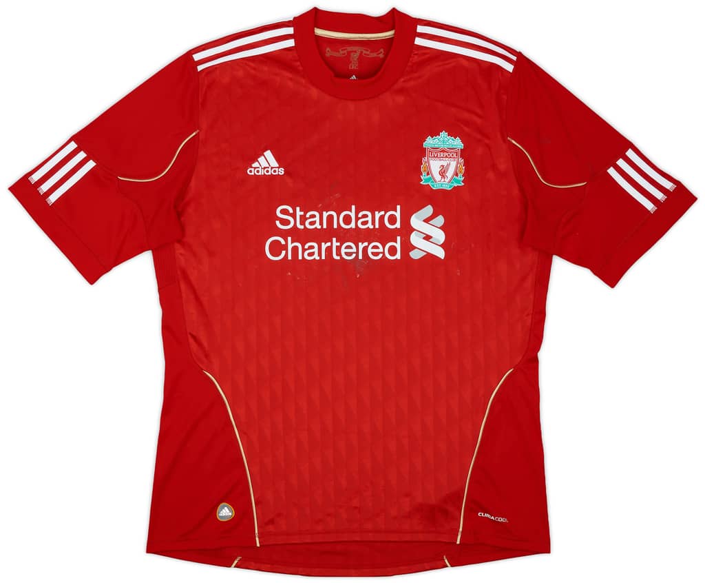 2010-12 Liverpool Home Shirt - 5/10 - (XL)