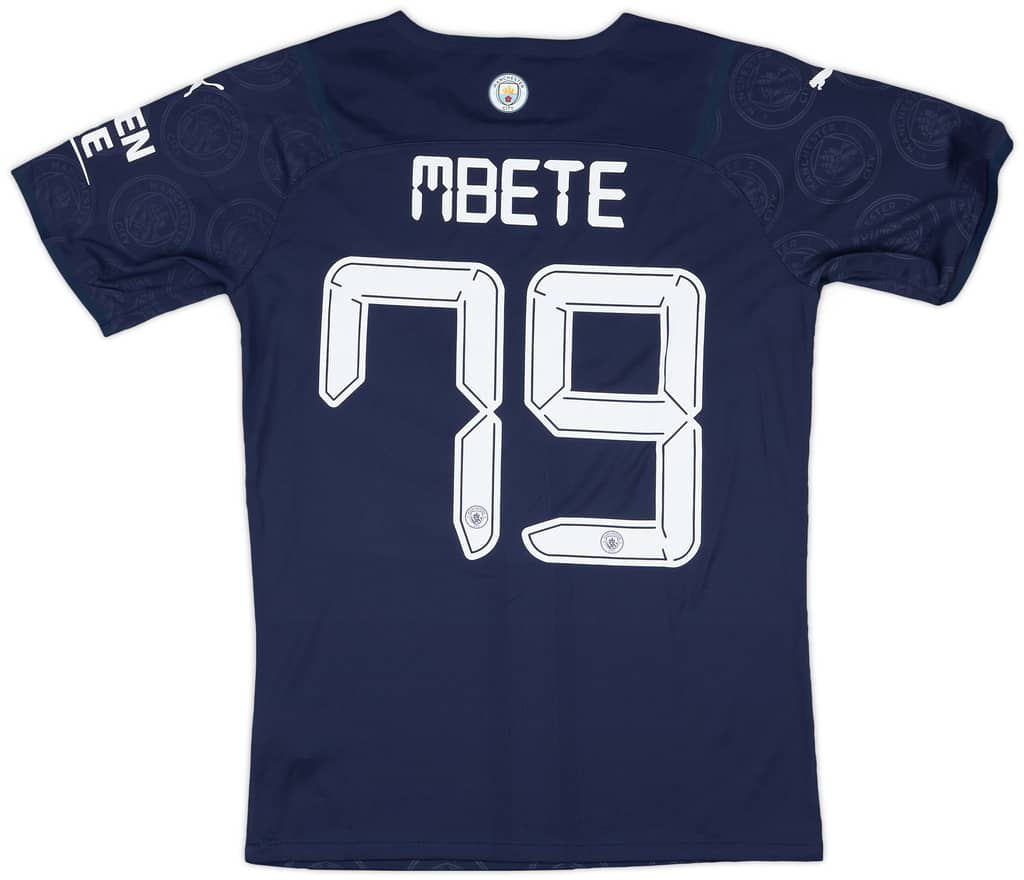 2021-22 Manchester City Match Issue FA Cup Third Shirt Mbete #79