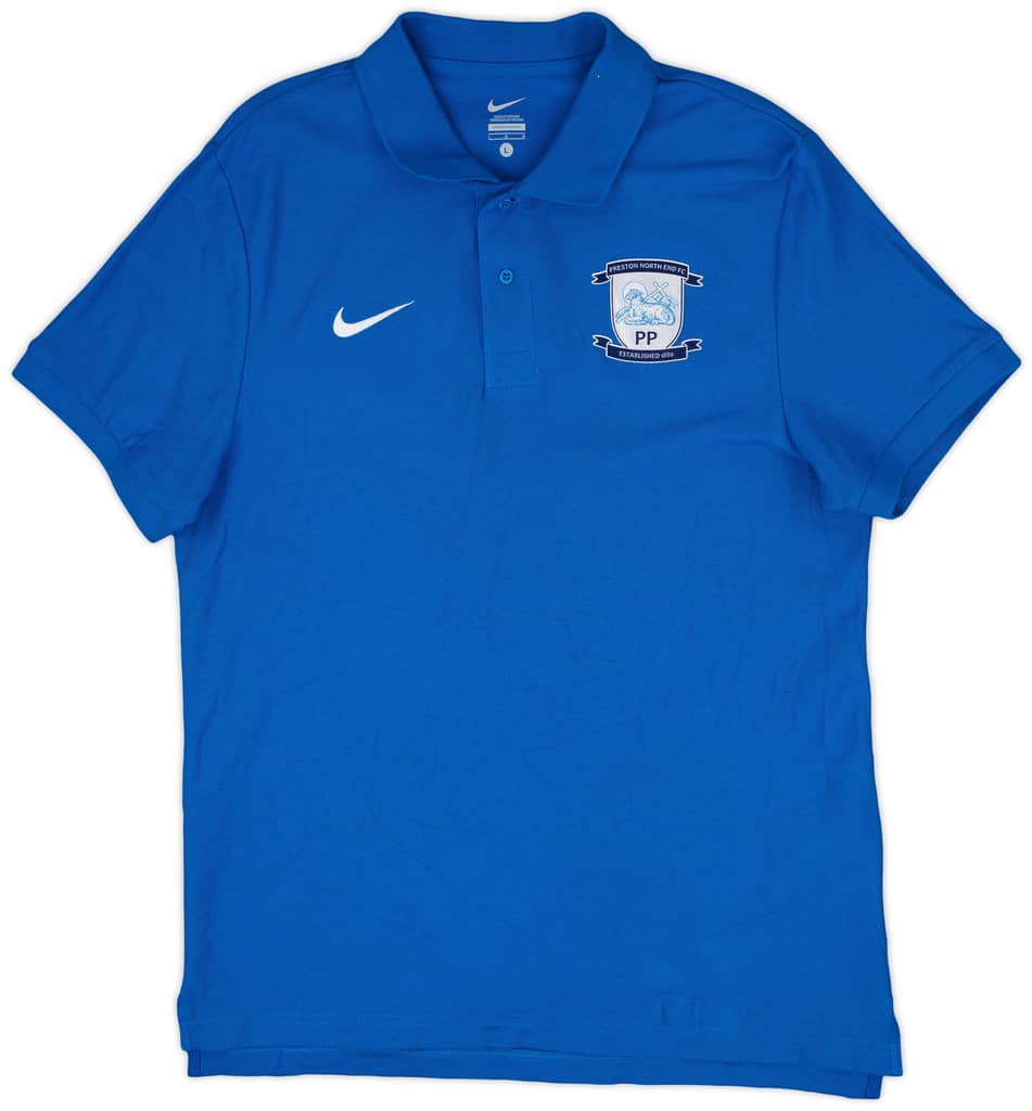 2016-17 Preston North End Nike Polo Shirt - 8/10 - (L)