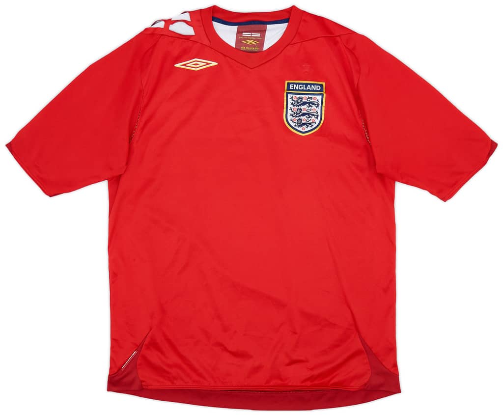 2006-08 England Away Shirt - 4/10 - (L)