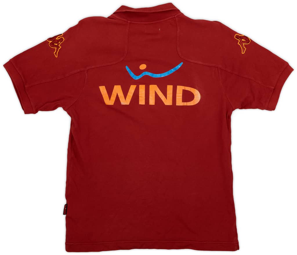 2002-03 Roma Kappa Polo Shirt - 6/10 - (M)