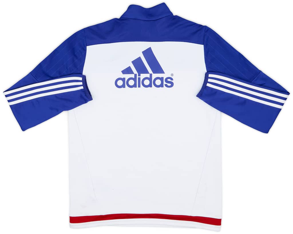 2015-16 Chelsea adidas 1/4 Zip Drill Top - 6/10 - (XL.Boys)