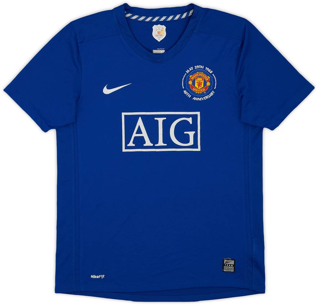 2008-09 Manchester United Third Shirt - 7/10 - (XL.Boys)