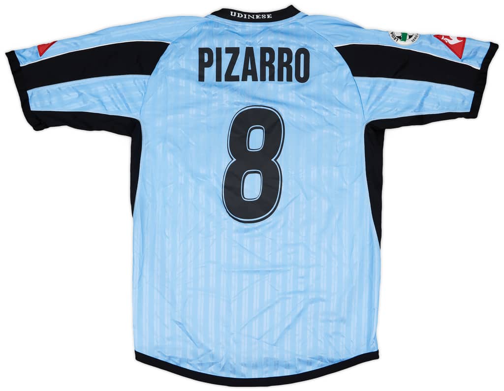 2003-04 Udinese Match Issue Away Shirt Pizarro #8