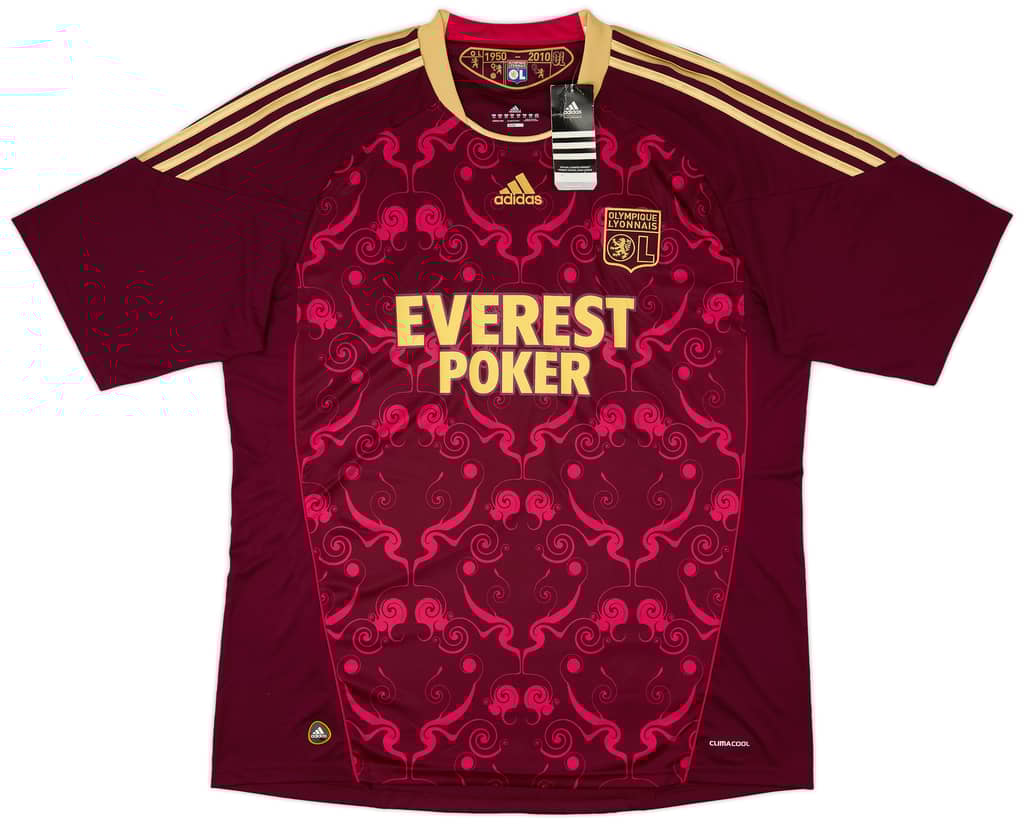 2010-11 Lyon Away Shirt Lisandro #9 (XXL)