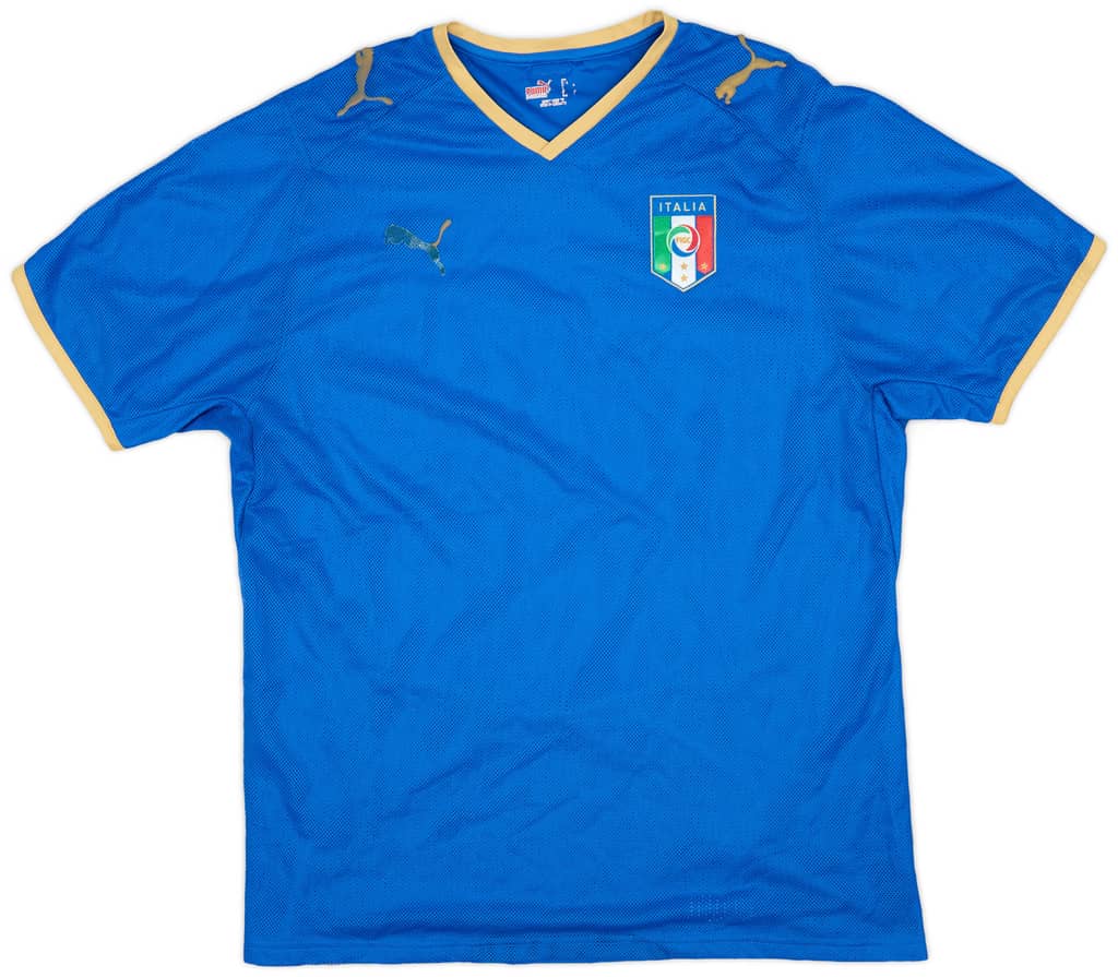2007-08 Italy Home Shirt - 4/10 - (L)
