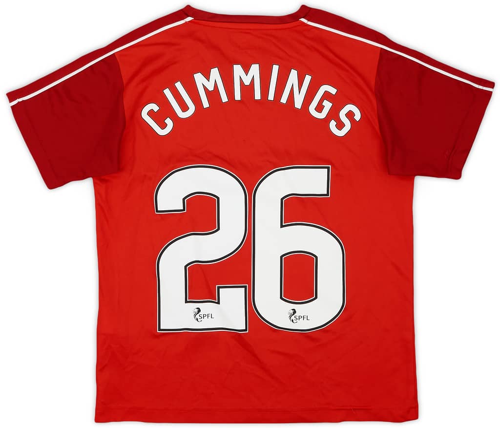 2017-18 Rangers Away Shirt Cummings #26 - 9/10 - (M.Boys)