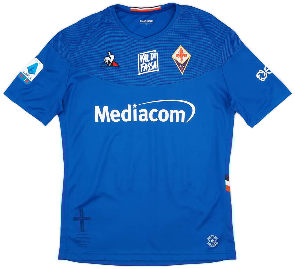 2019-20 Fiorentina Match Issue GK S/S Shirt Cerofolini #79 - As New - (L)