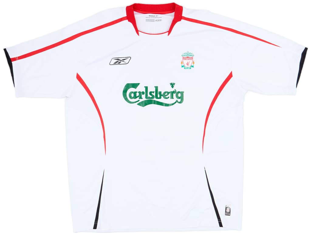 2005-06 Liverpool Away Shirt Fowler #11 - 9/10 - (XL)