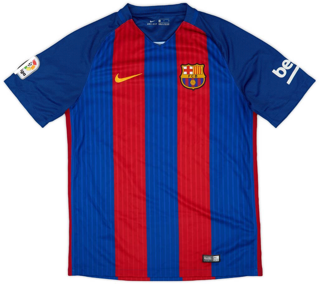 2016-17 Barcelona Home Shirt Messi #10 - 8/10 - (S)