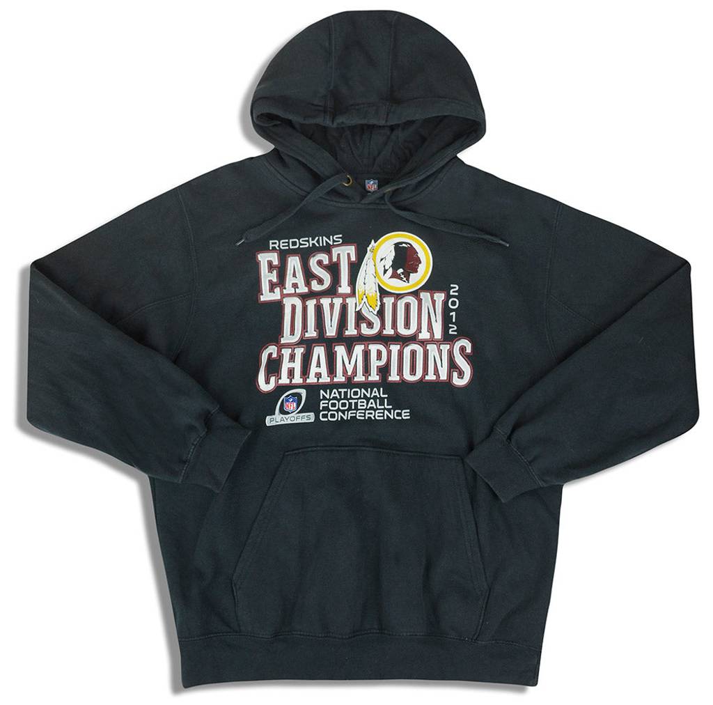 2012 Washington Redskins Division Champions NFL Hooded Sweat Top M