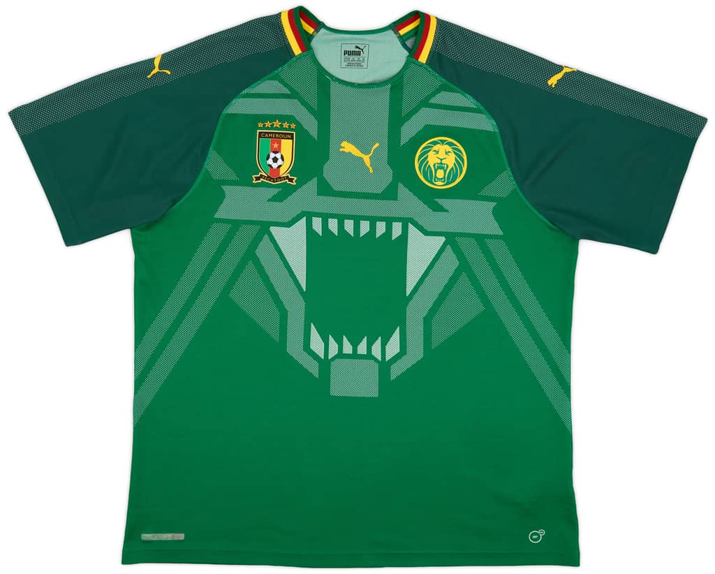 2018-19 Cameroon Home Shirt - 8/10 - (XXL)
