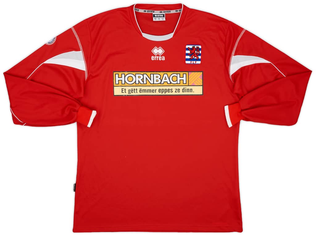 2008-10 Luxembourg Home L/S Shirt - 6/10 - (XL)