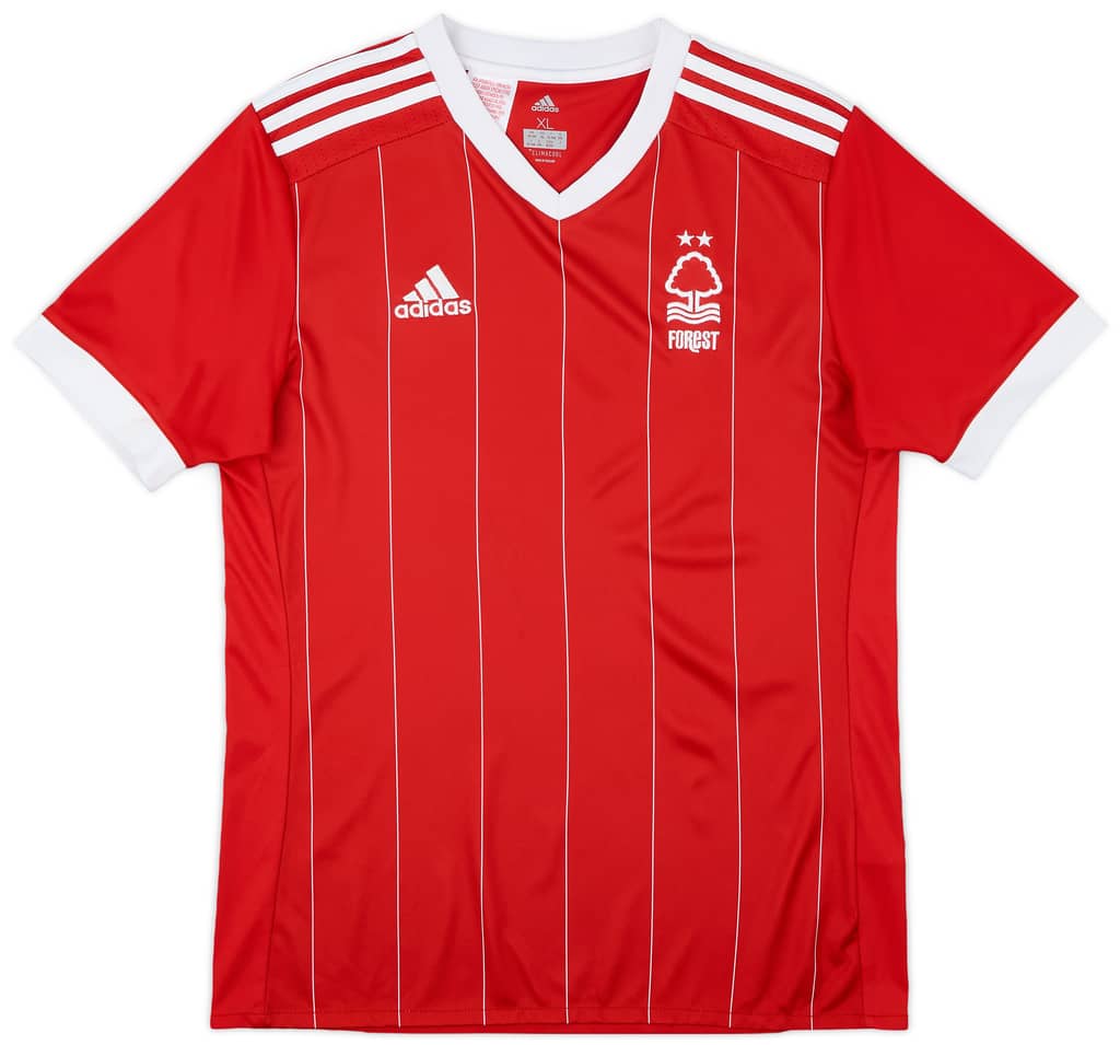 2017-18 Nottingham Forest Home Shirt - 10/10 - (XL.Boys)