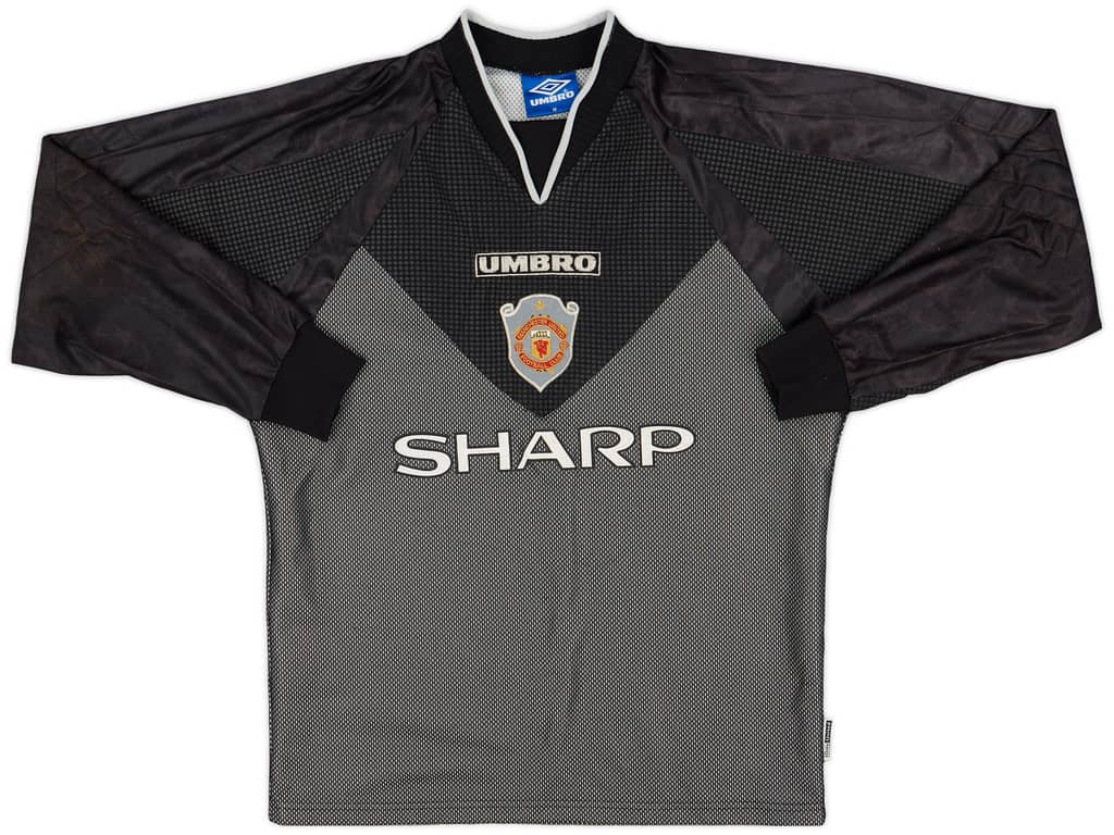 1998-99 Manchester United CL GK Shirt - 9/10 - (M)