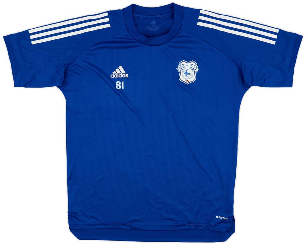 2019-20 Cardiff City Player Issue Training Shirt #81 - 6/10 - (M)