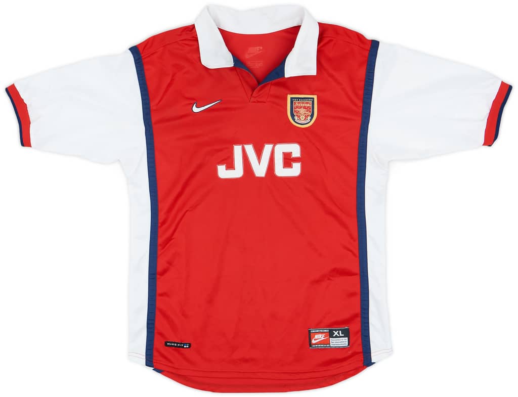 1998-99 Arsenal Home Shirt - 6/10 - (XL.Boys)