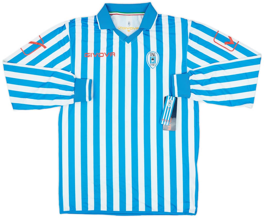 2011-12 SPAL Home L/S Shirt (XL)