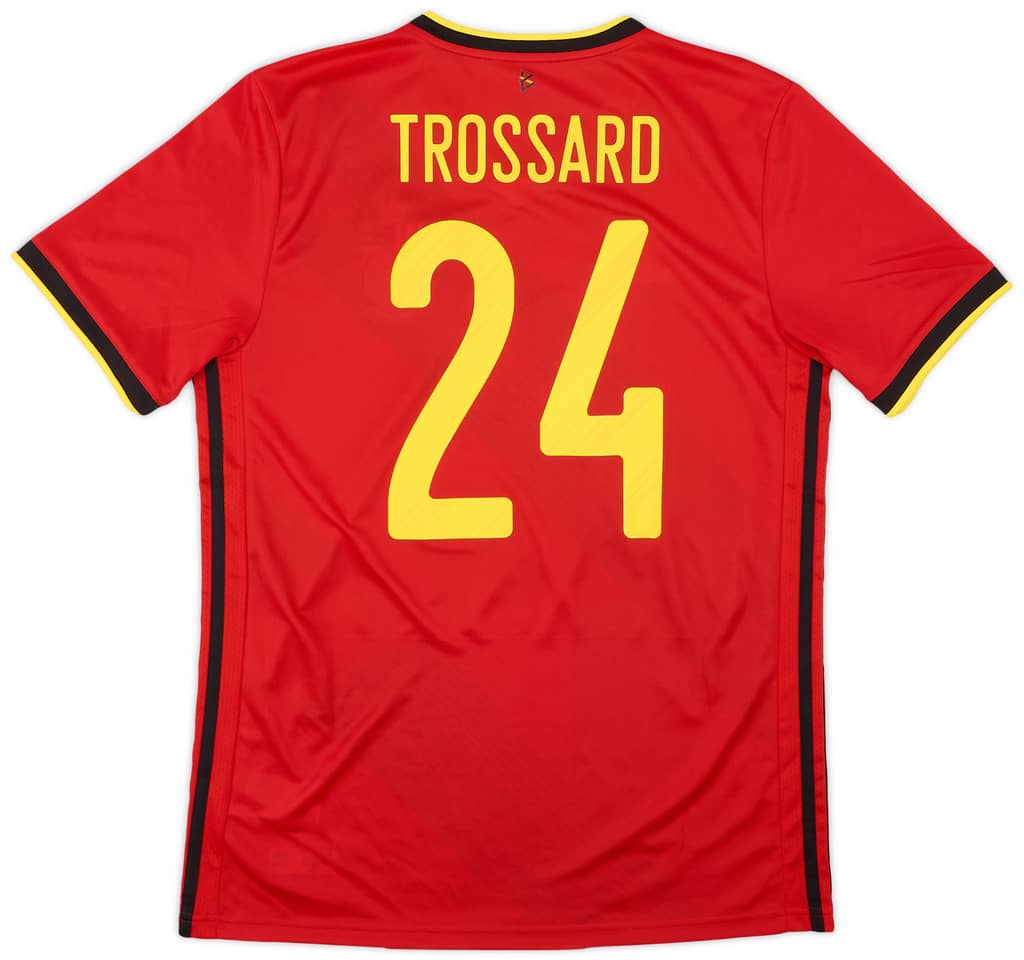 2020-21 Belgium Home Shirt Trossard #24 (M)