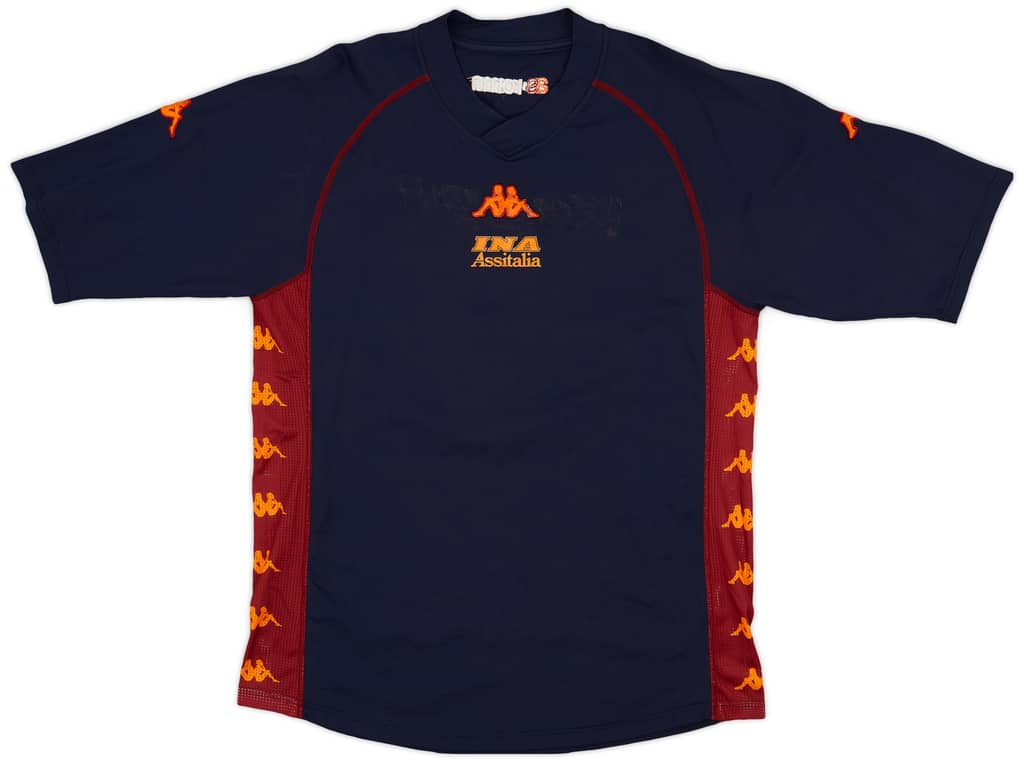 2001-02 Roma Kappa Training Shirt - 5/10 - (XXL)