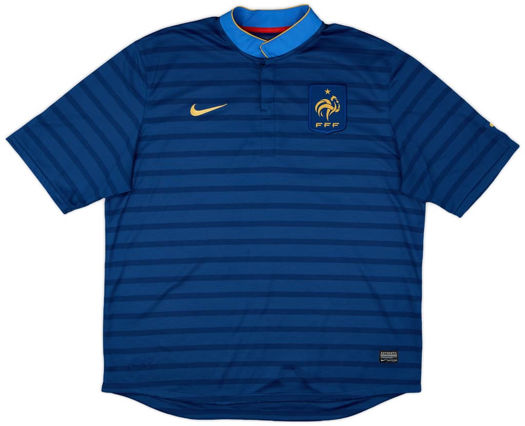 2012-13 France Home Shirt - 9/10 - (XXL)