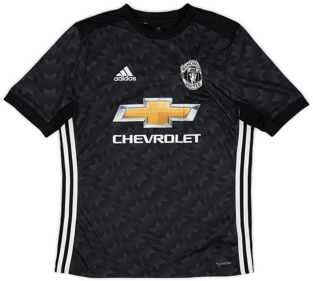 2017-18 Manchester United Away Shirt - 8/10 - (XL.Boys)