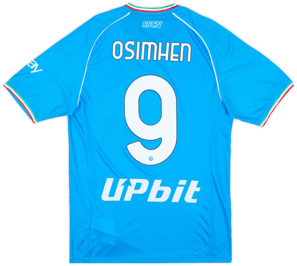 2023-24 Napoli Home Shirt Osimhen #9