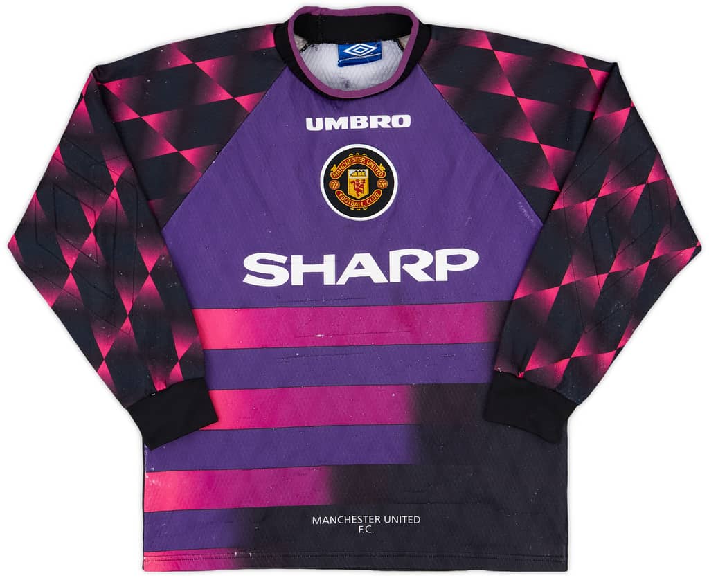 1996-97 Manchester United GK Shirt - 5/10 - (M)