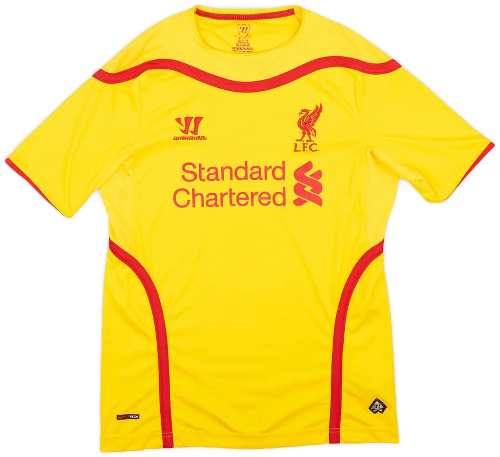 2014-15 Liverpool Away Shirt - 7/10 - (XL.Boys)