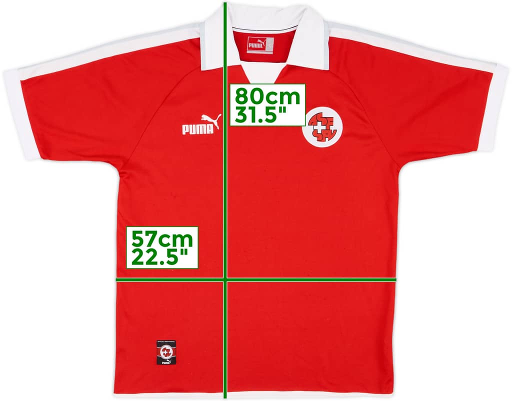2002-04 Switzerland Home Shirt - 8/10 - (XL)