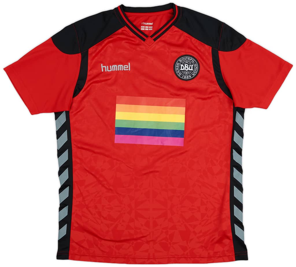 2016-17 Denmark Handball Hummel Training Shirt - 8/10 - (L)