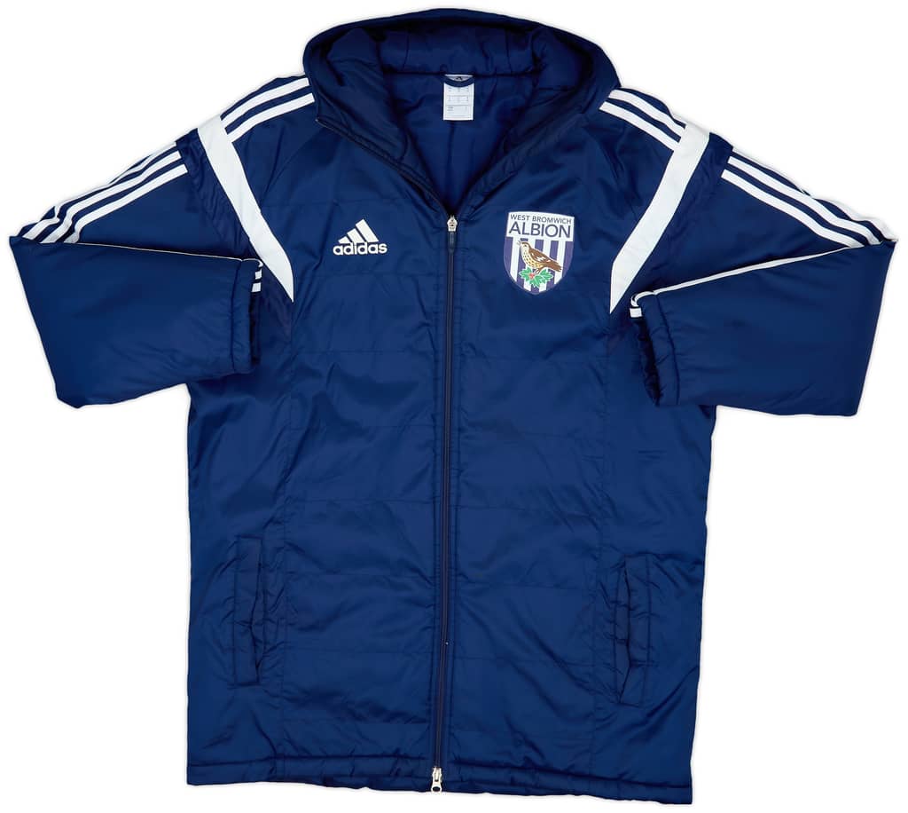 2014-15 West Brom adidas Padded Bench Coat - 8/10 - (M)