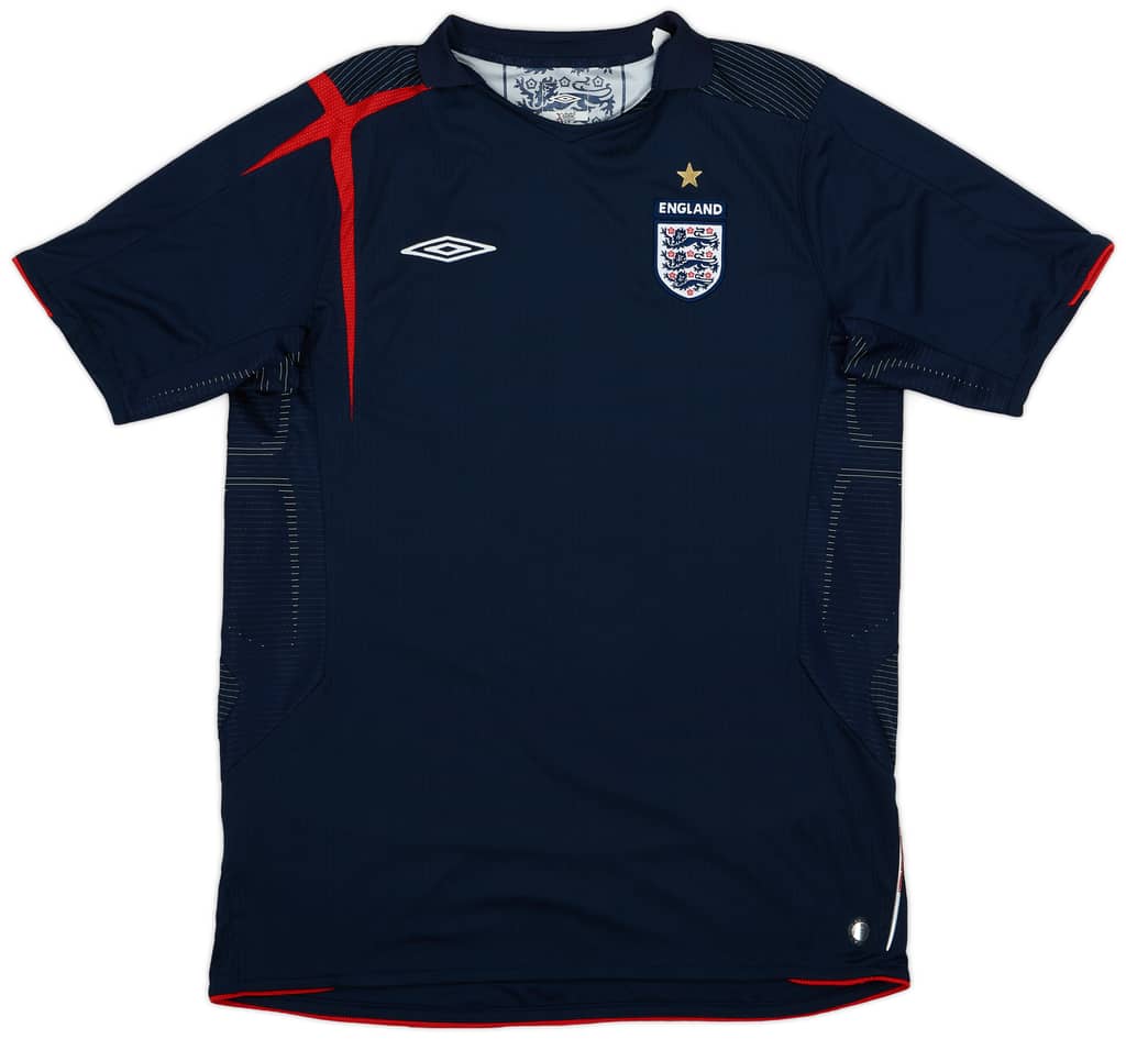 2006-08 England GK S/S Shirt - 9/10 - (L)