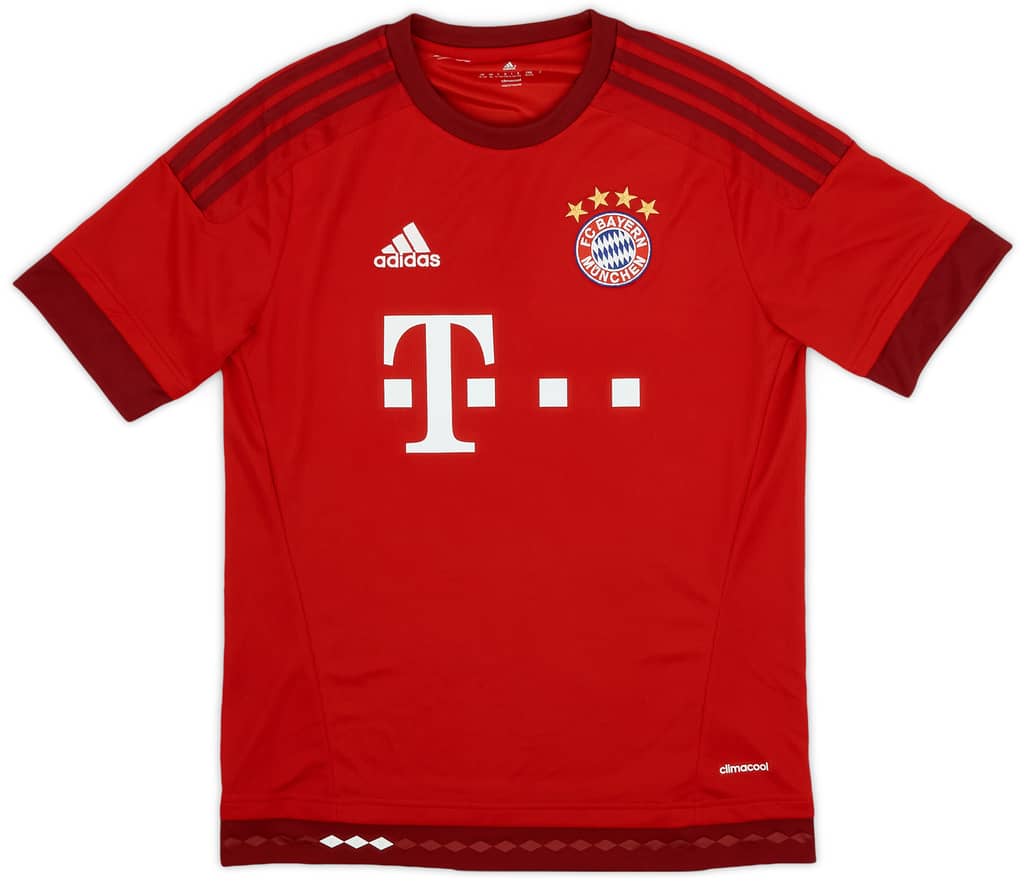 2015-16 Bayern Munich Home Shirt - 9/10 - (XL.Boys)