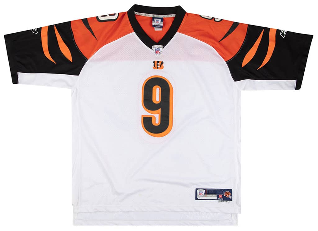 2007 Cincinnati Bengals Palmer #9 Reebok Premier Jersey (Away) XXL