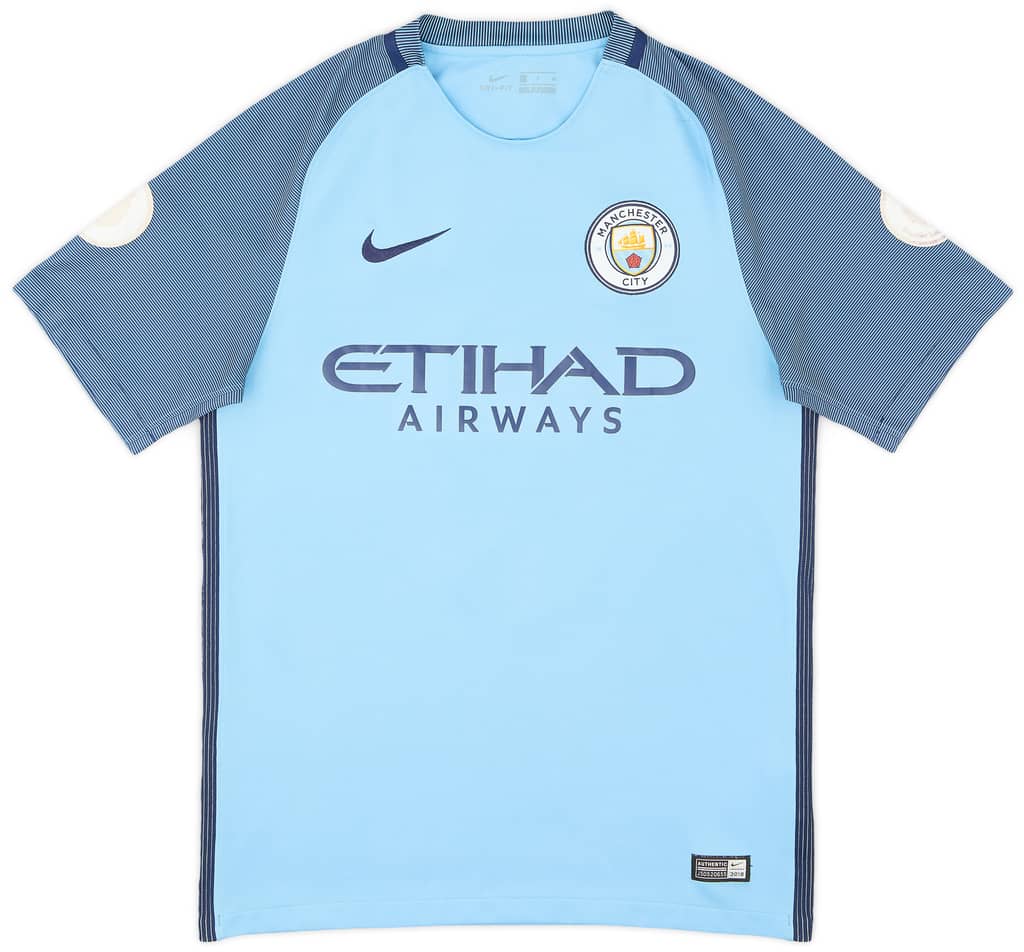 2016-17 Manchester City Home Shirt Gundogan #8 - 5/10 - (S)