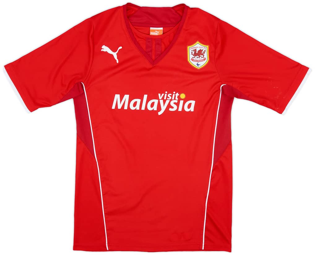 2013-14 Cardiff Home Shirt - 7/10 - (S)
