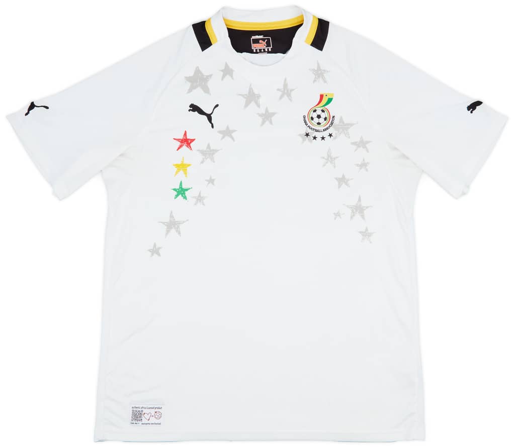 2012-13 Ghana Home Shirt - 7/10 - (XL)