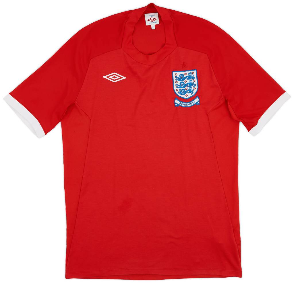 2010-11 England 'South Africa' Away Shirt - 9/10 - (M)
