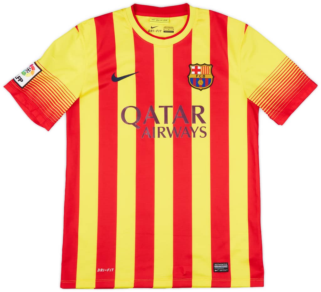 2013-15 Barcelona Away Shirt Messi #10 - 9/10 - (M)