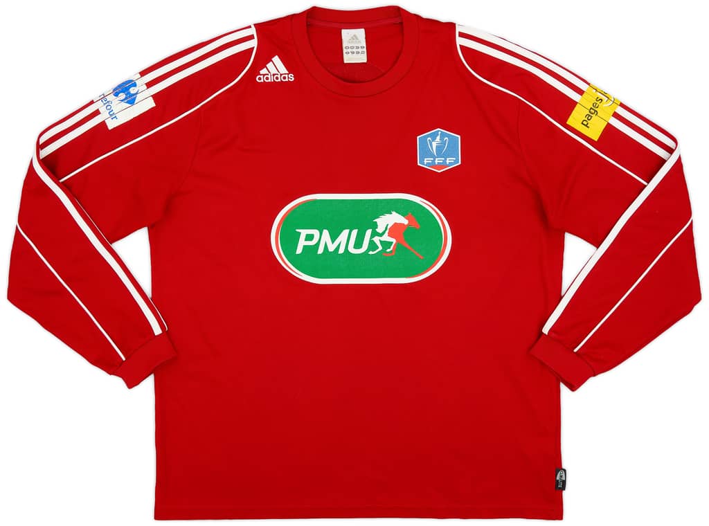 2009-10 Coupe de France L/S Shirt #11 - 6/10 - (XL)