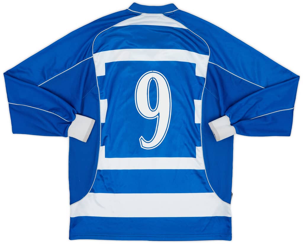 2007-08 Oxford City Home L/S Shirt #9 - 6/10 - (S)