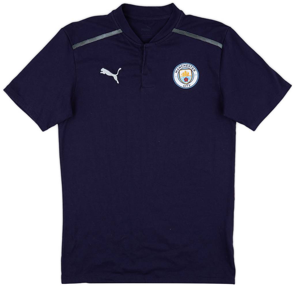 2021-22 Manchester City Puma Polo Shirt - 8/10 - (M)