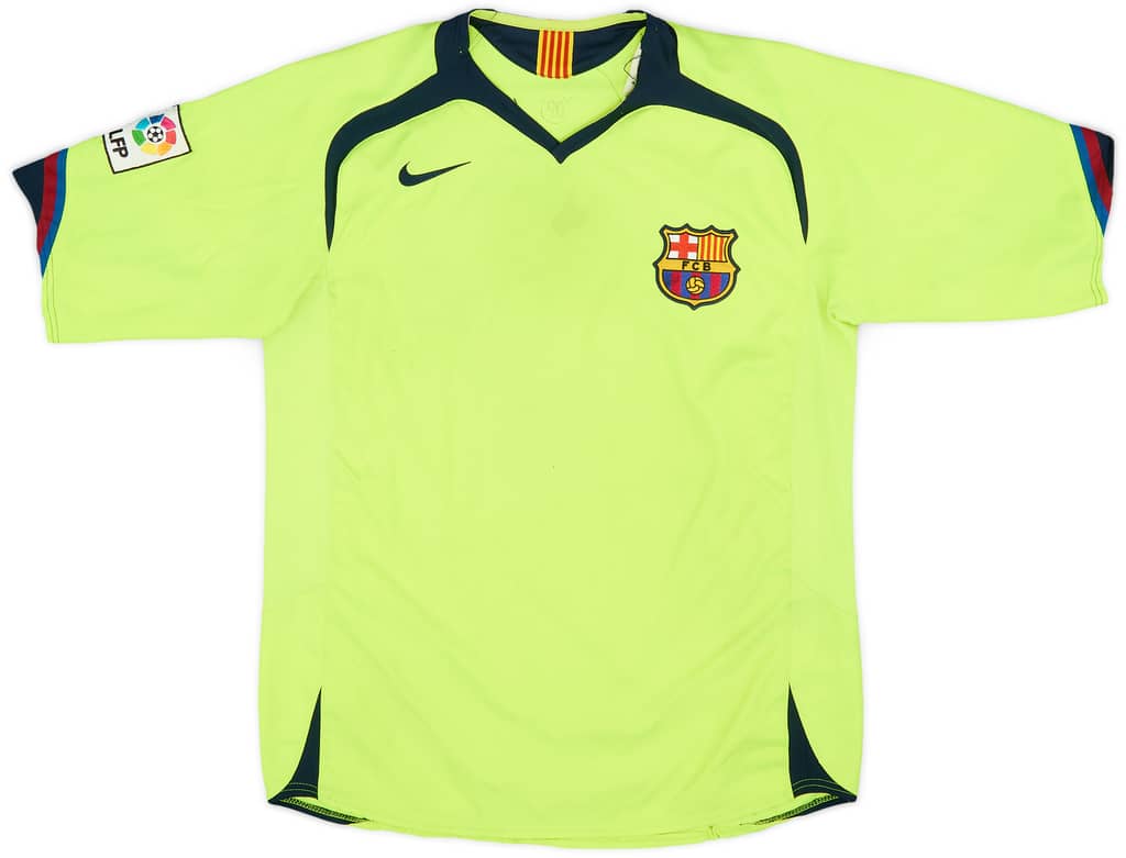 2005-06 Barcelona Away Shirt Messi #30 - 5/10 - (M)