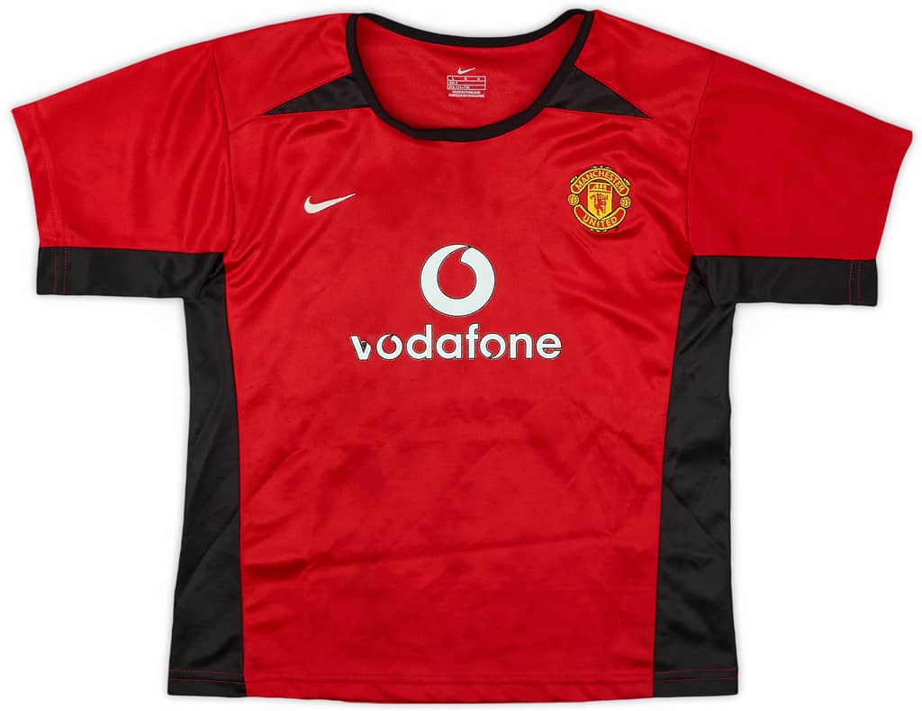 2002-04 Manchester United Home Shirt - 5/10 - (5-6 Years)